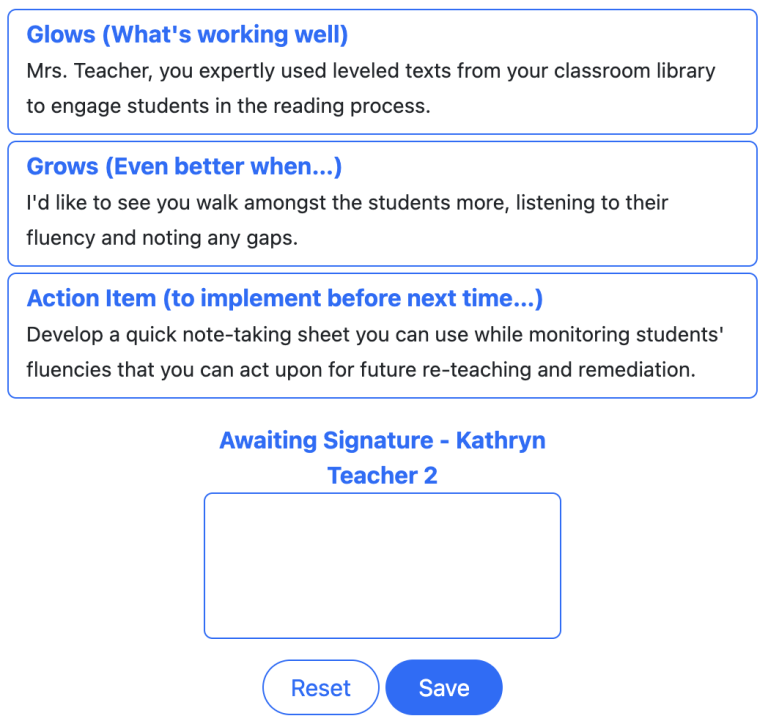 share observation data