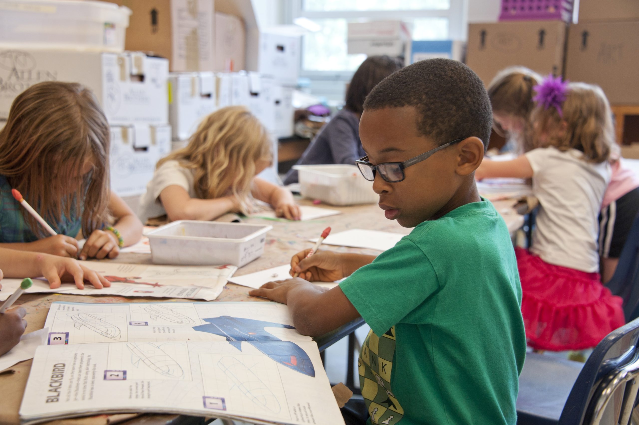 students classroom